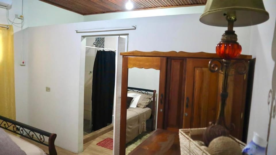 Bedroom, wardrobe, air conditioner