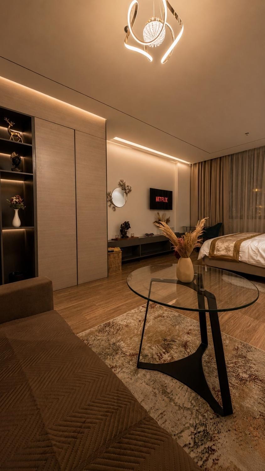 Living room, Photo of the whole room