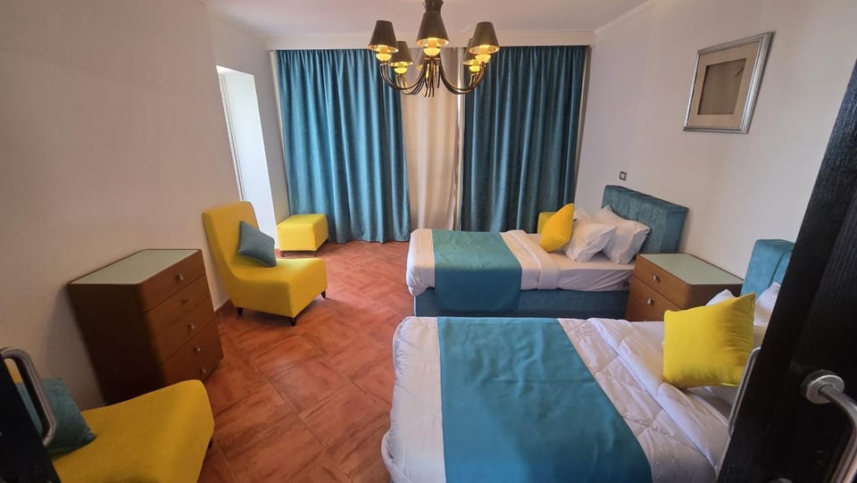 3BR Sea View Chalet Porto Towers 8th Floor Apartment in Egypt