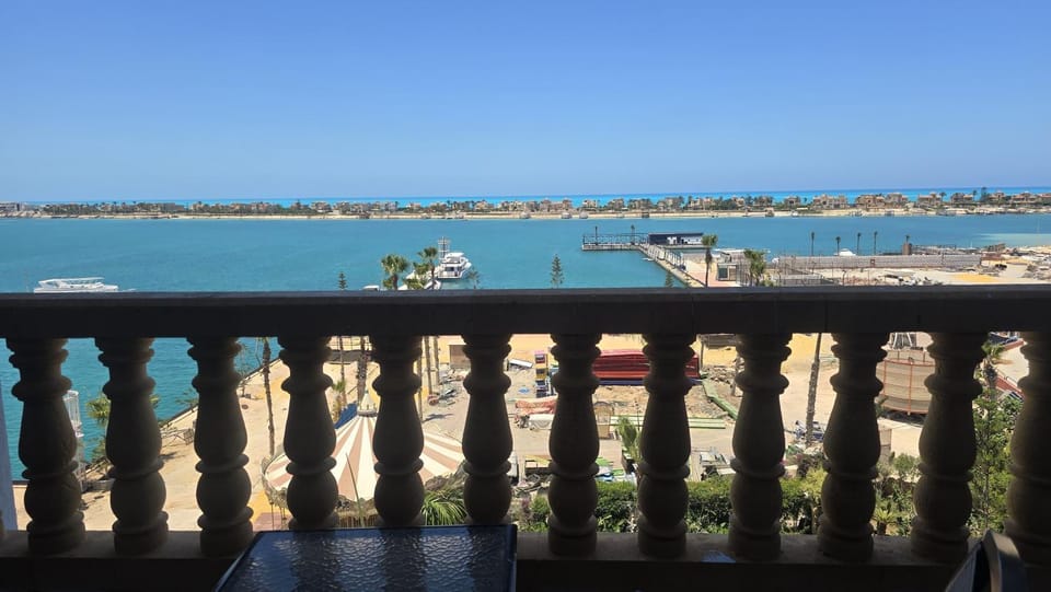 3BR Sea View Chalet Porto Towers 8th Floor Apartment in Egypt