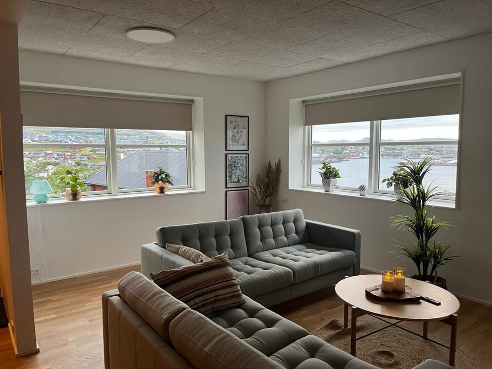 Lejlighed i Tórshavn med fantastisk udsigt Apartment in Europe