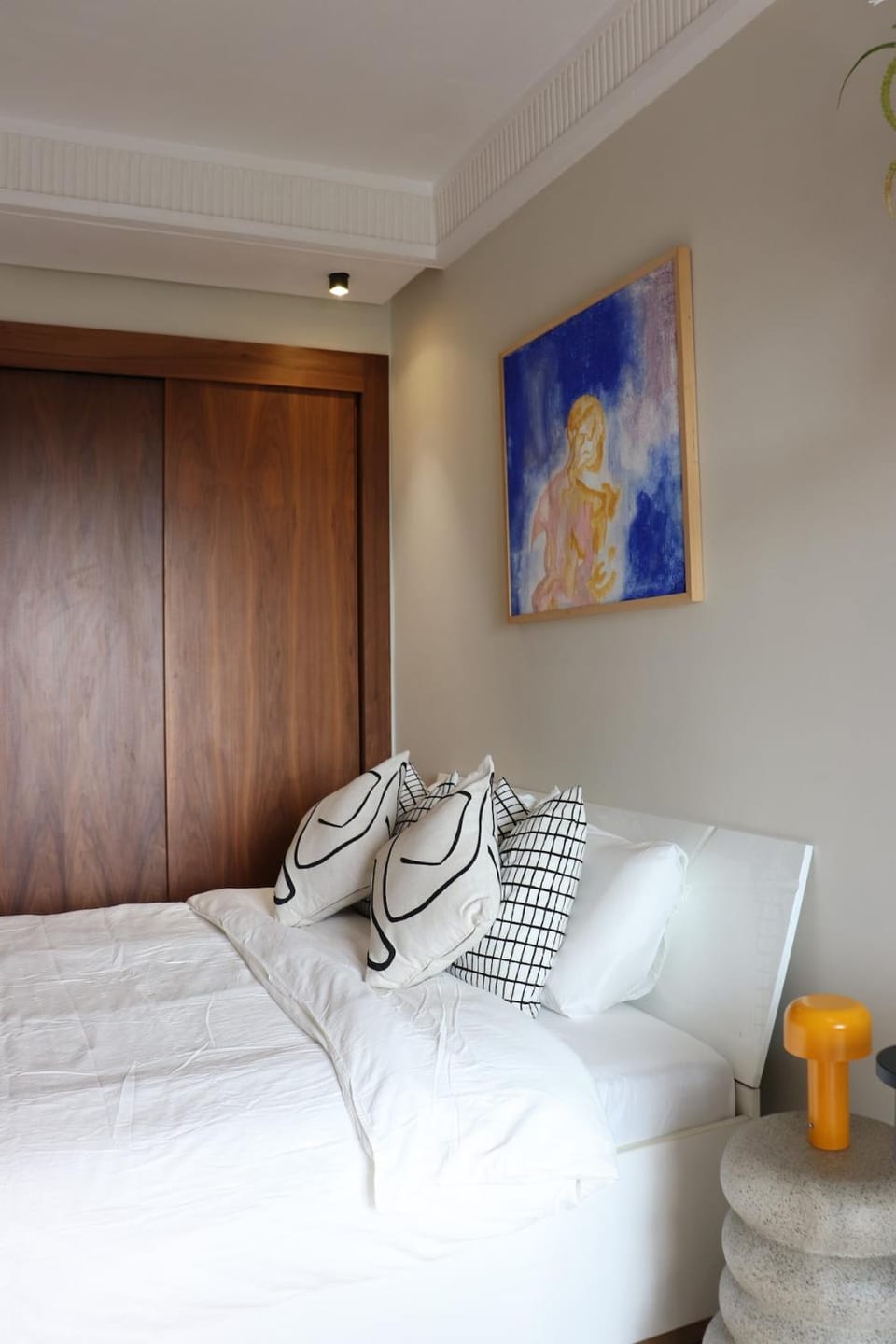Bed, Bedroom, wardrobe