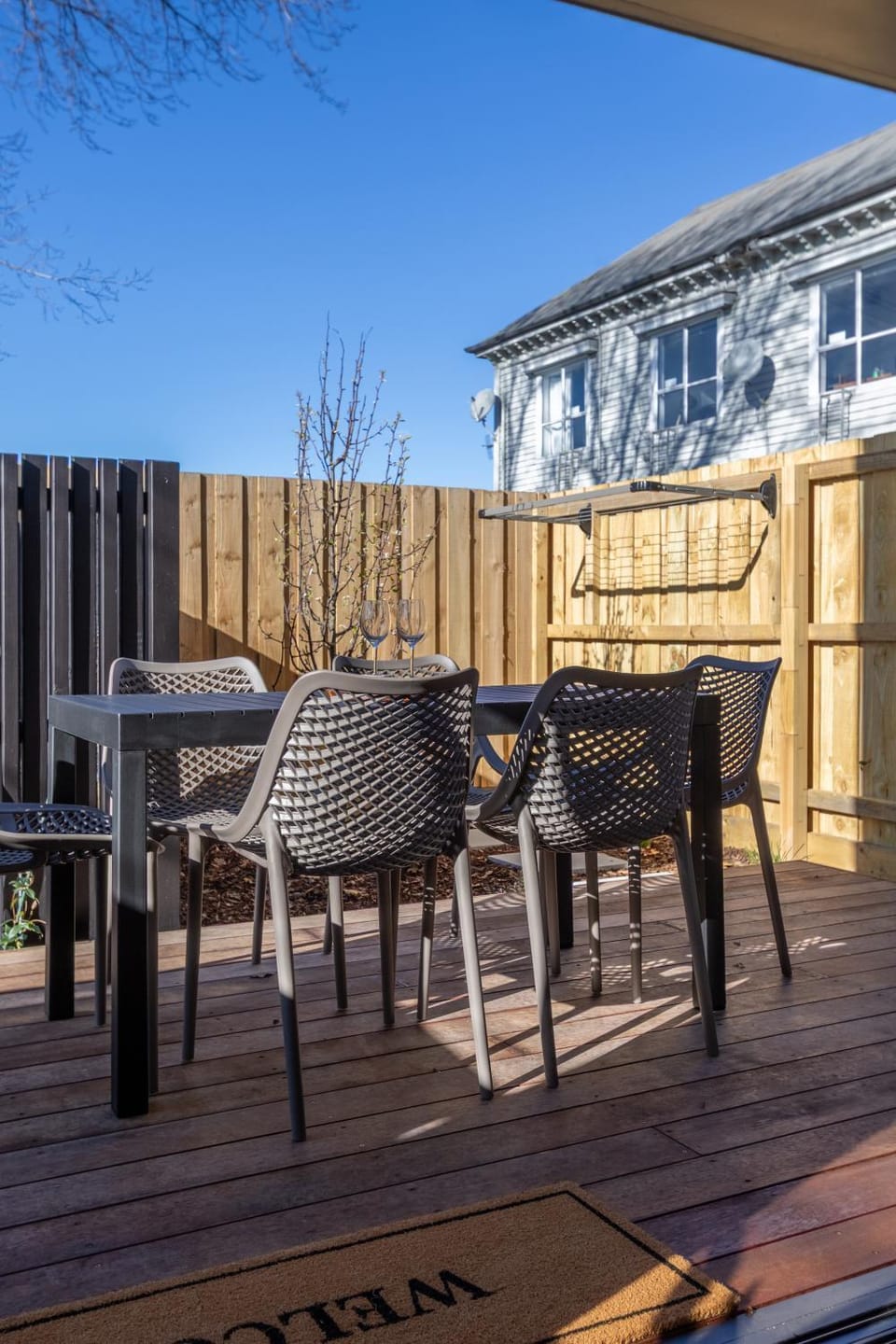 Patio, Garden, Dining area