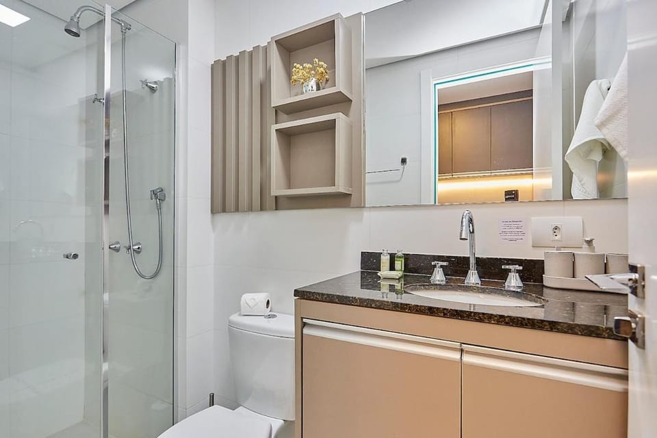 Aconchego no Batel • Rooftop, Academia e Wi-Fi Apartment in Curitiba