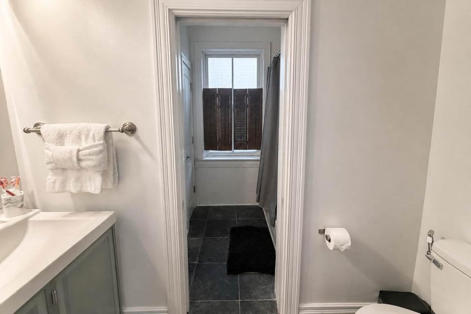 King 1BR Opposite SLU Hospital Balcony Parking Apartment in Saint Louis