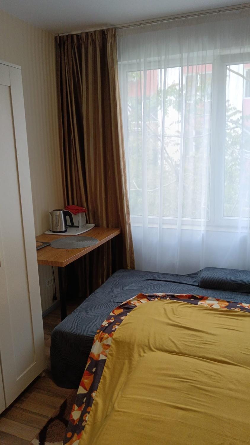Bed, Coffee/tea facilities, Photo of the whole room, Bedroom