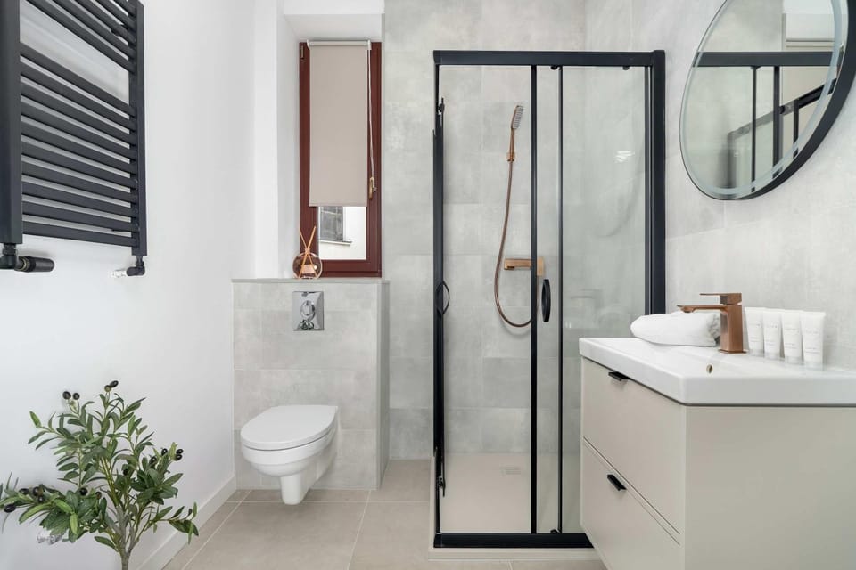 Shower, Toilet, Bathroom, towels