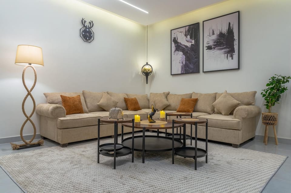 غرفة وصالة في العقيق بالقرب من البوليفارد والابراج الماليه Apartment in Riyadh