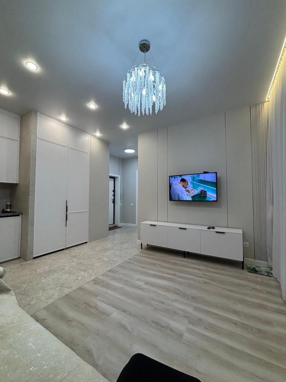 Современная 2-комнатная квартира с видом на набережную, Астана Apartment in Kazakhstan