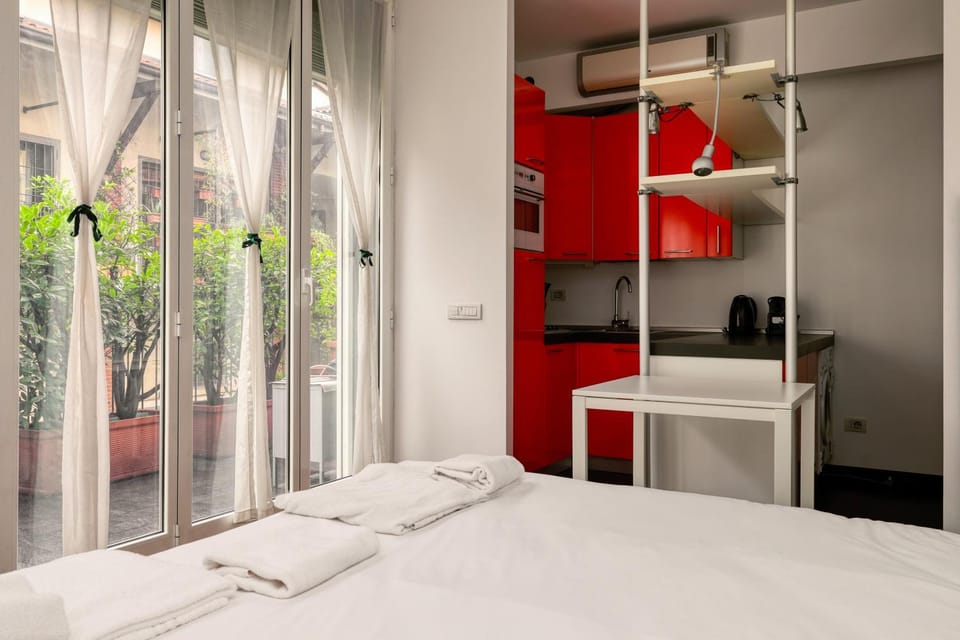 Bed, Balcony/Terrace, kitchen
