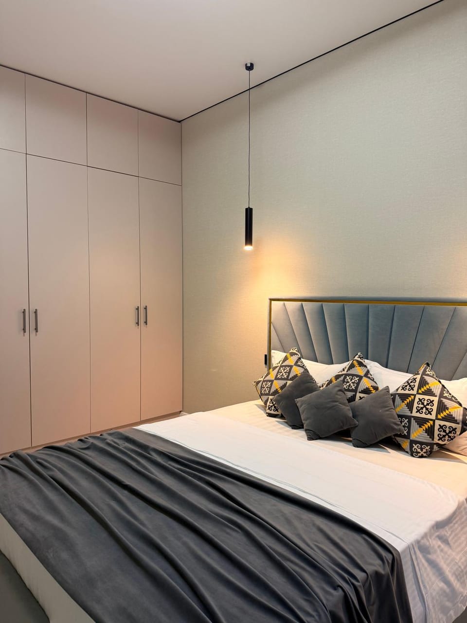 Bed, Photo of the whole room, Bedroom, wardrobe