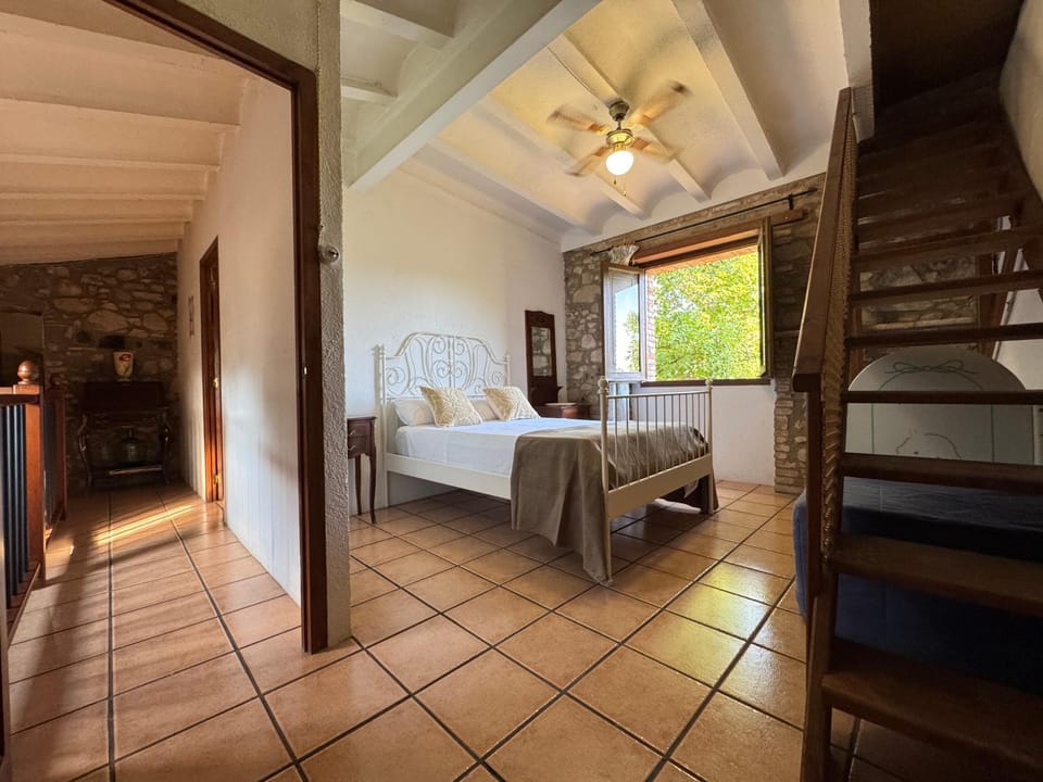 Property building, Living room, Bedroom