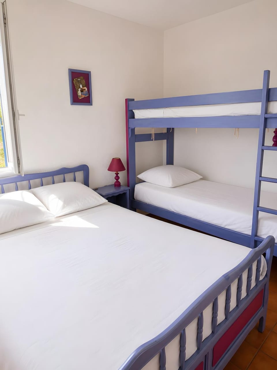 Property building, Living room, Bedroom