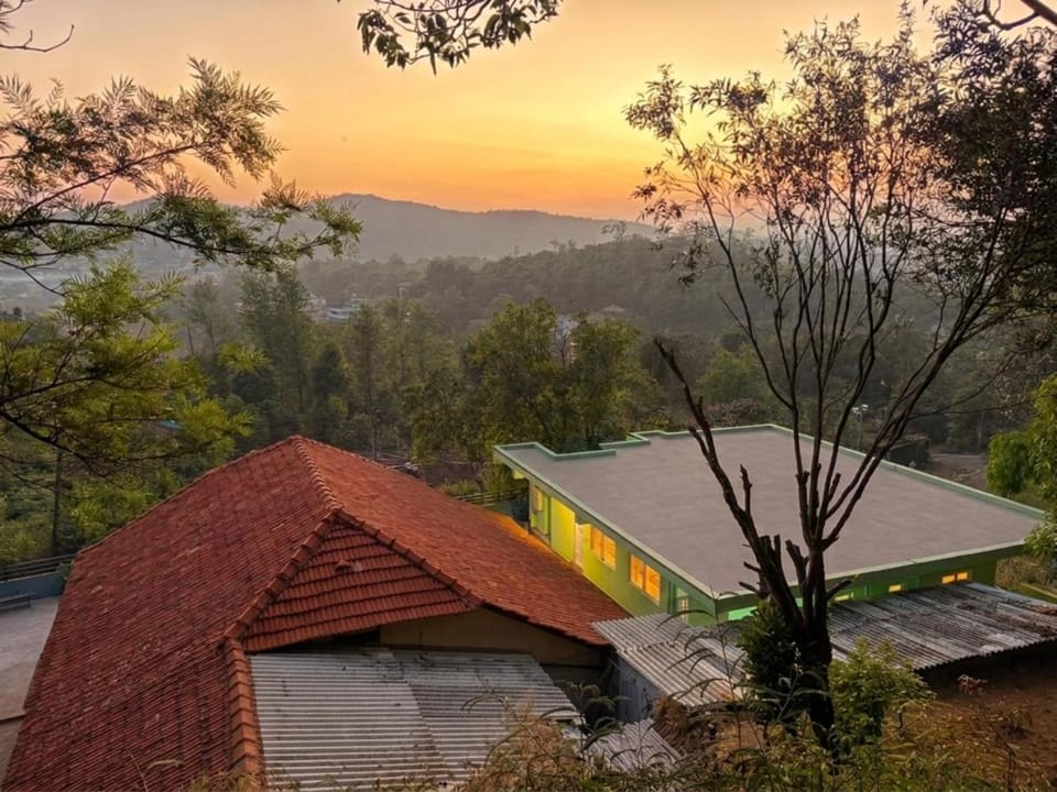 Property building, Natural landscape, Mountain view