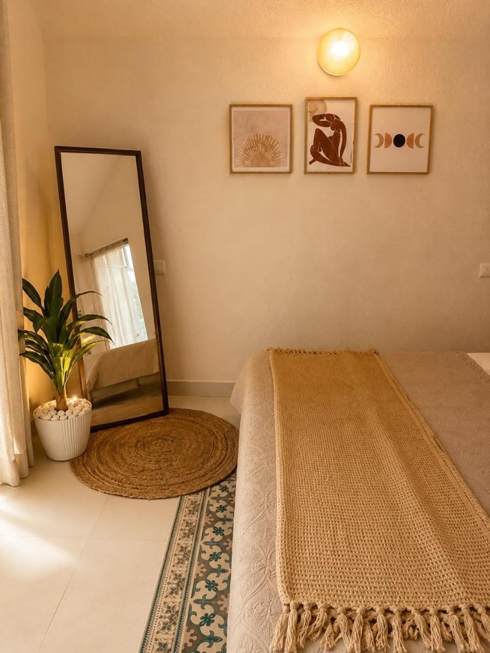 Boho 3bhk - clay and stone nandi with pool House in Karnataka