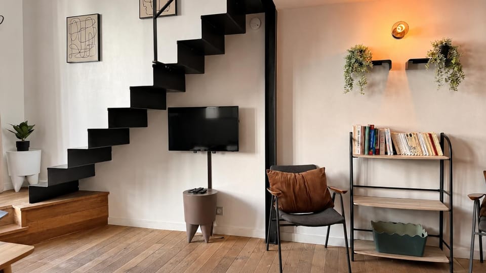 Nero Loft - Villeurbanne - Climatisation Apartment in Villeurbanne