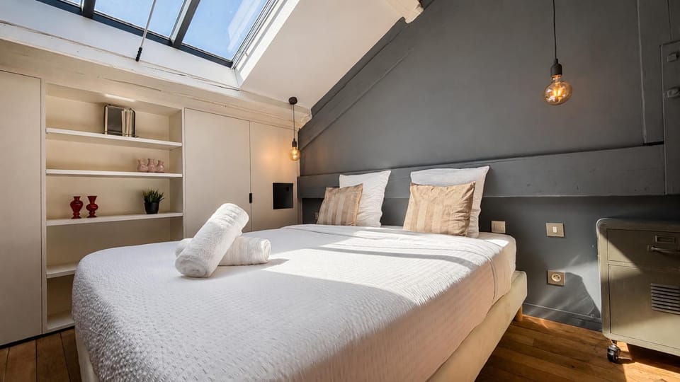 Nero Loft - Villeurbanne - Climatisation Apartment in Villeurbanne