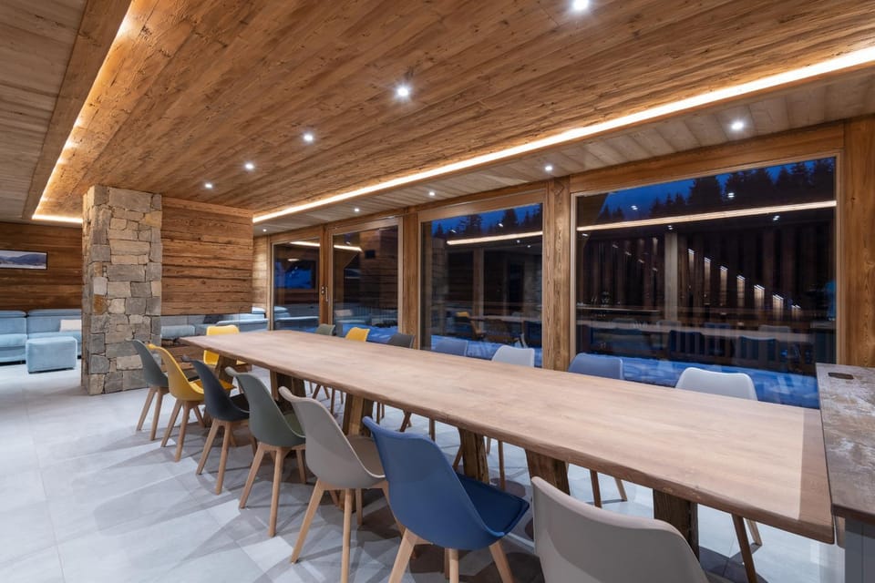 Dining area, Garden view