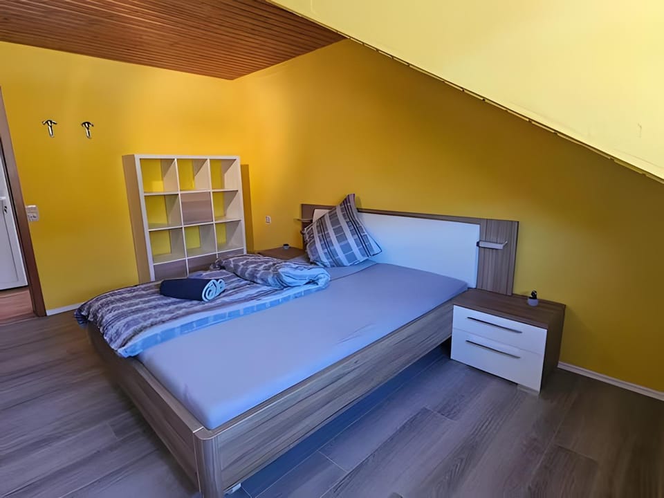 Property building, Living room, Bedroom