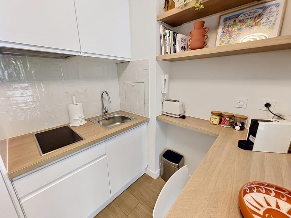 stove, toaster, kitchen