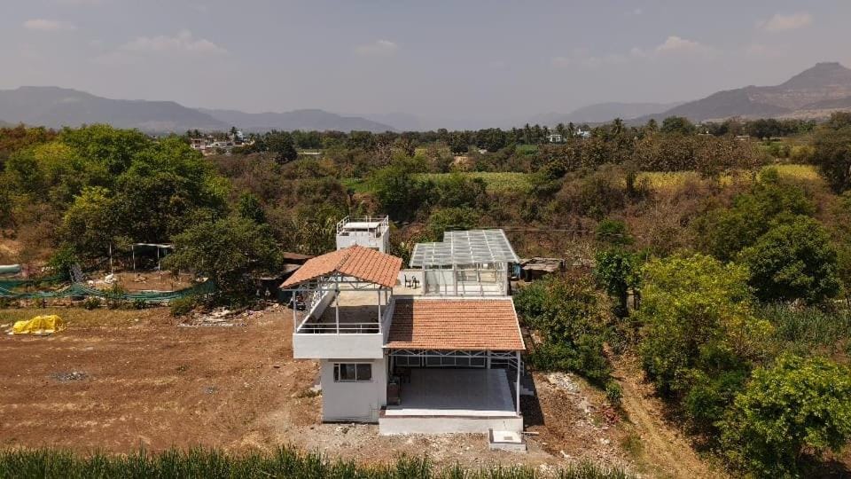 Entire AramZone Villa with Stunning Glass Room Apartment in Maharashtra