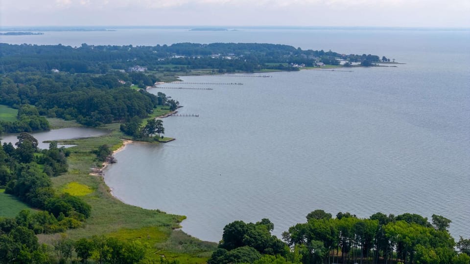 Private & Peaceful Water Views Big Deck Games House in Kent Island