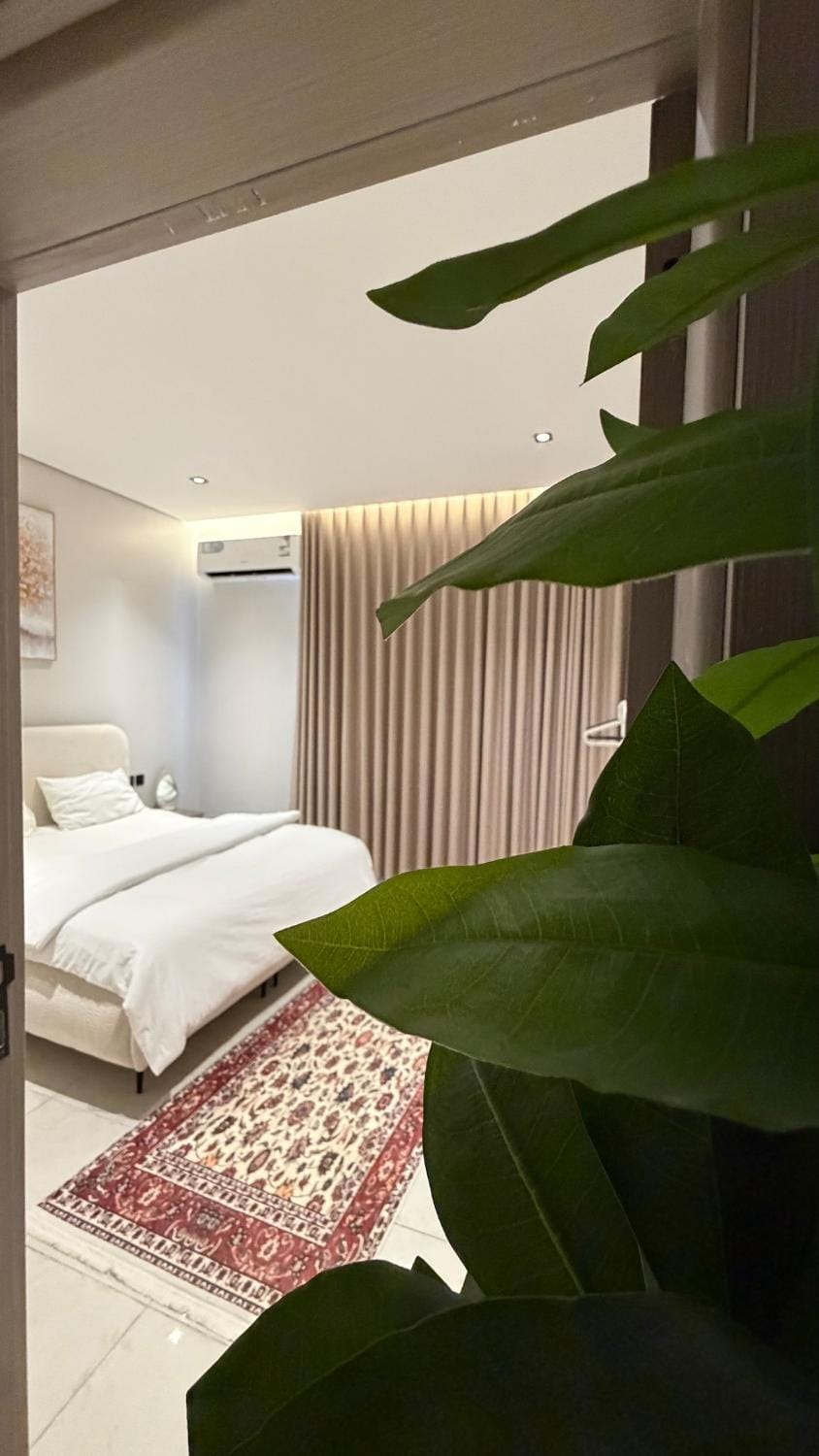 Bed, Bedroom, air conditioner