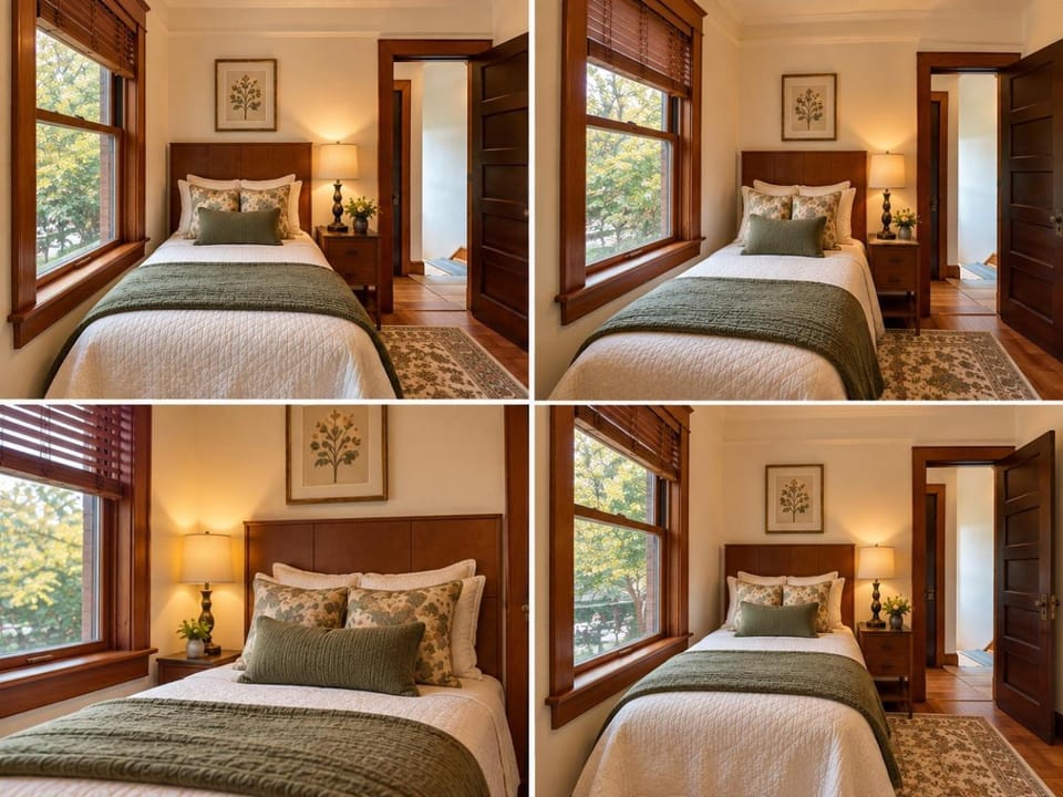 Bed, Bedroom