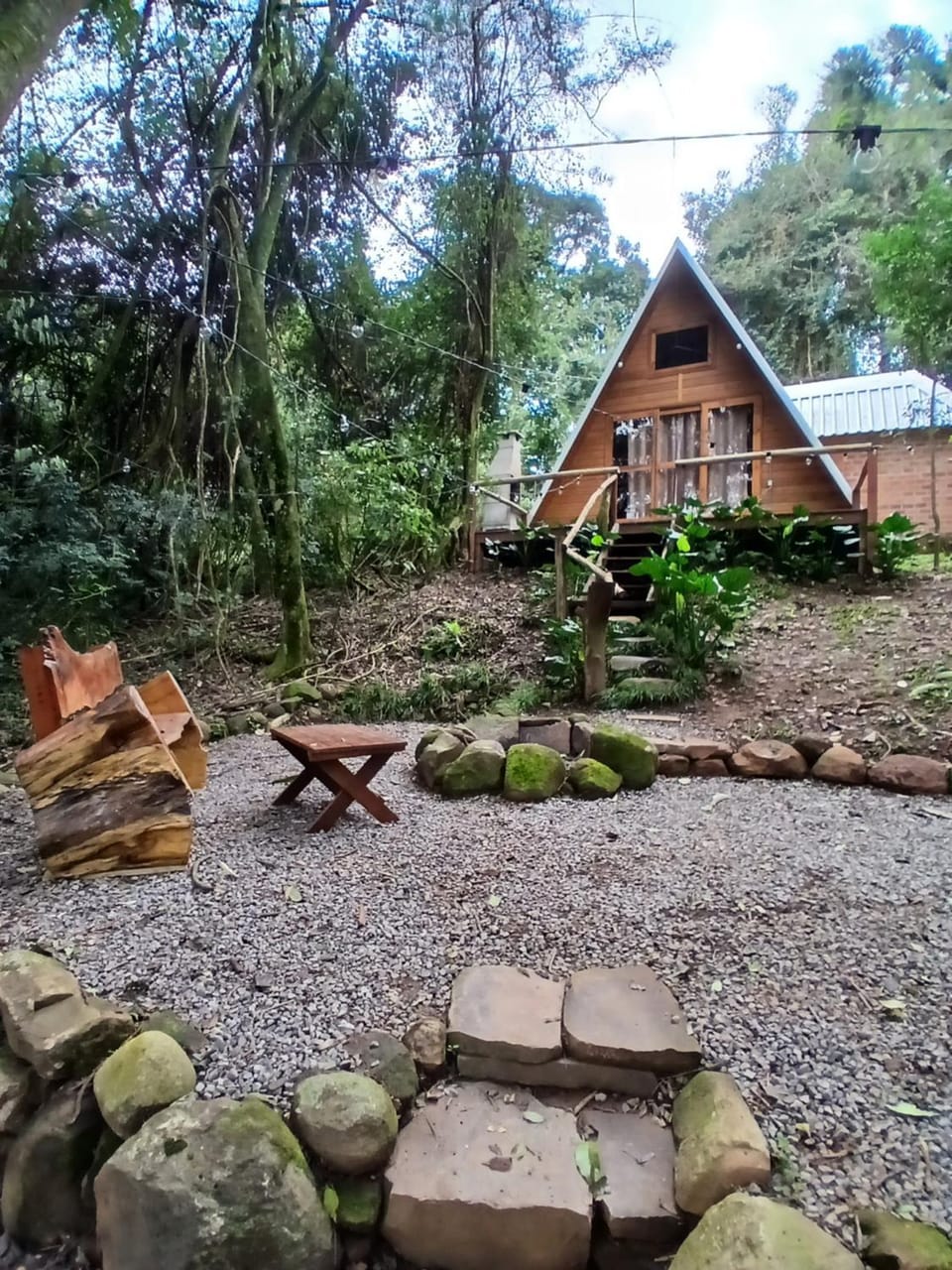 CABANA ARAUCÁRIA - Recanto dos lagos Campground/ 
RV Resort in State of Santa Catarina