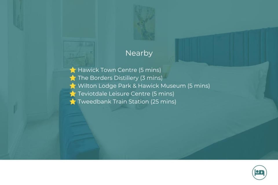 Lovely 2 BDR in Hawick - Sleeps 4 - Parking House in Hawick
