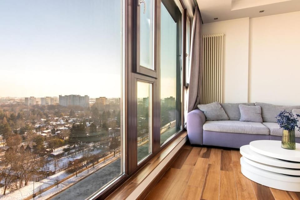 Panorama of Park Kotański - BOOK IT Warsaw Apartment in Warsaw