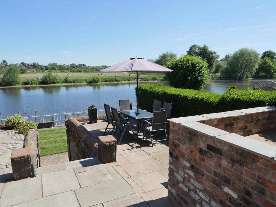 Patio, On site, River view