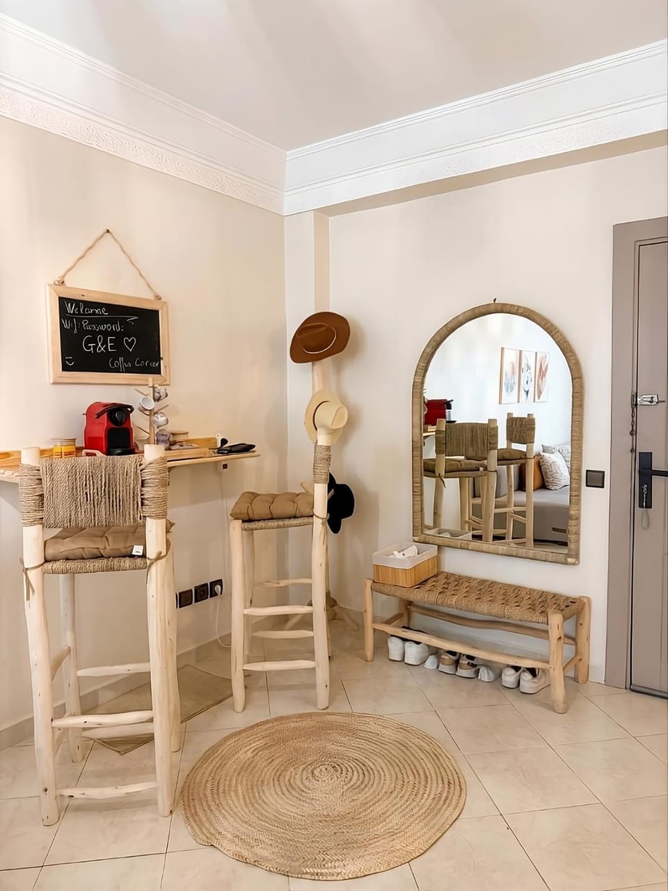 Grand Appart Design 2 Ch avec Balcon - Piscine Apartment in Marrakesh