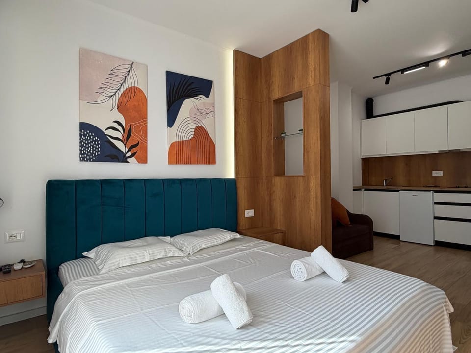 Dreamscape Studio with Balcony Apartment in Tirana