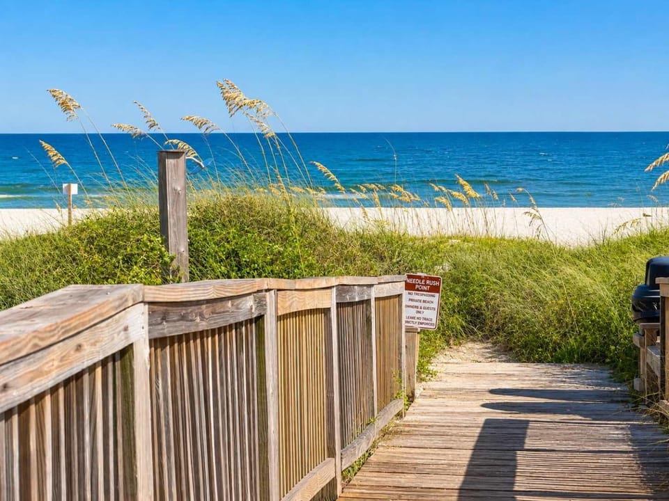 Needle Rush Point E34 Beach Access 2 Pools Riverfront Private Beach House in Ono Island