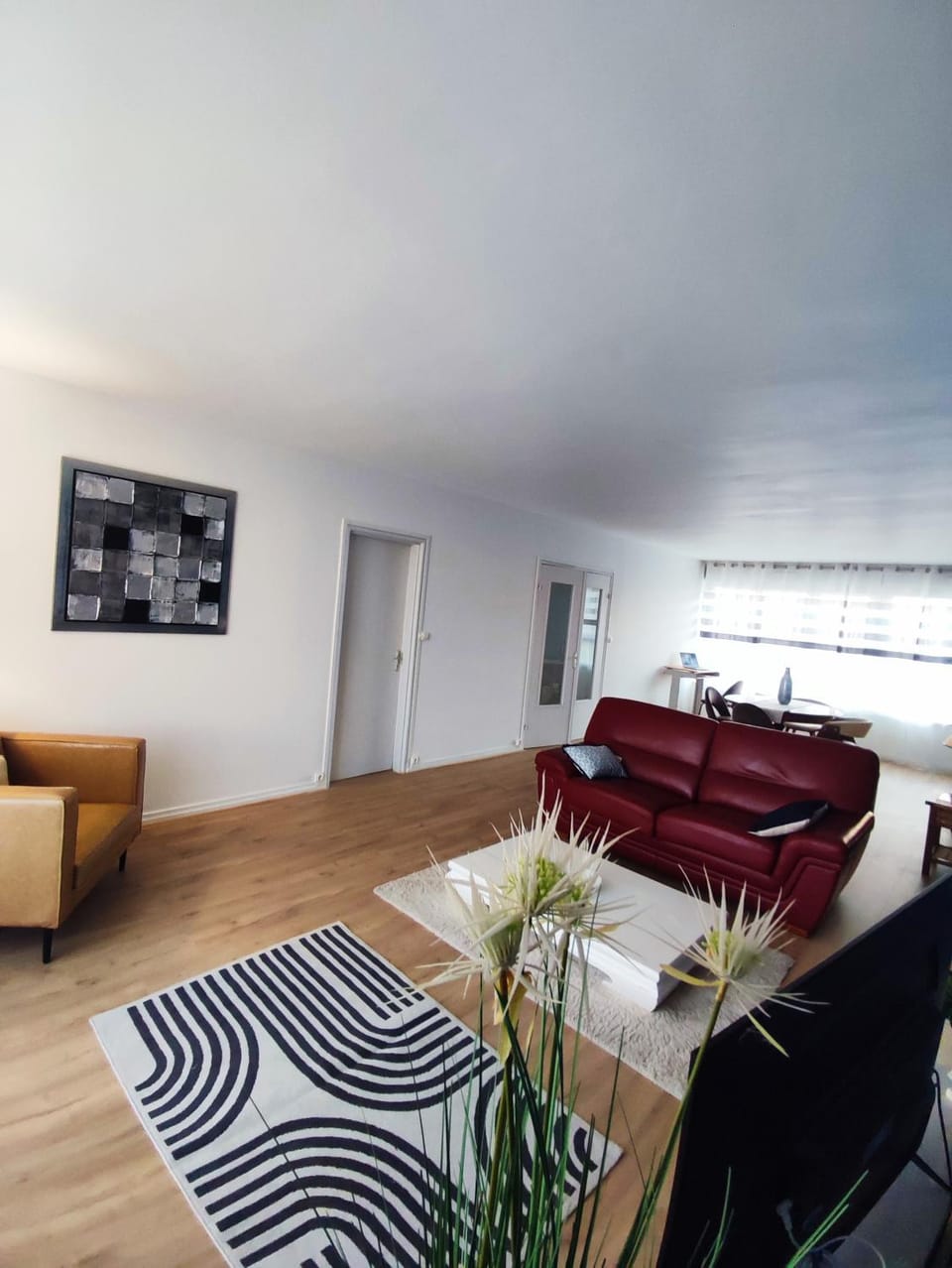 Rouen Panorama Stylish 90 m2 near Mont Saint-Aignan University Apartment in Rouen