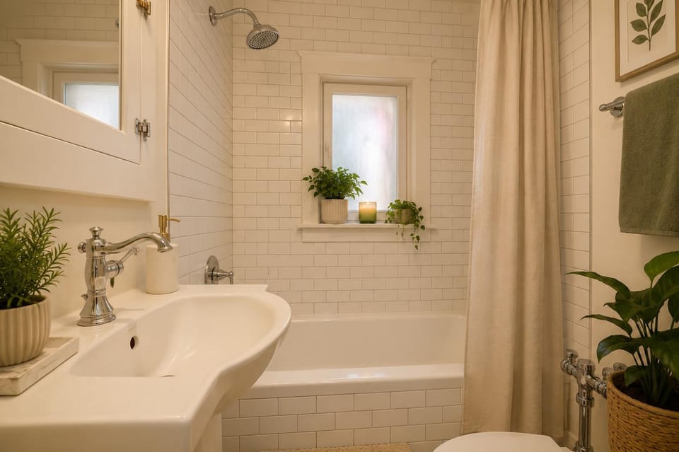Shower, Bathroom, Bath, towels