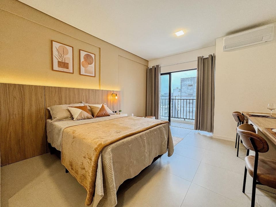Flat confortável com garagem | Sta Terezinha Apartment in Brusque