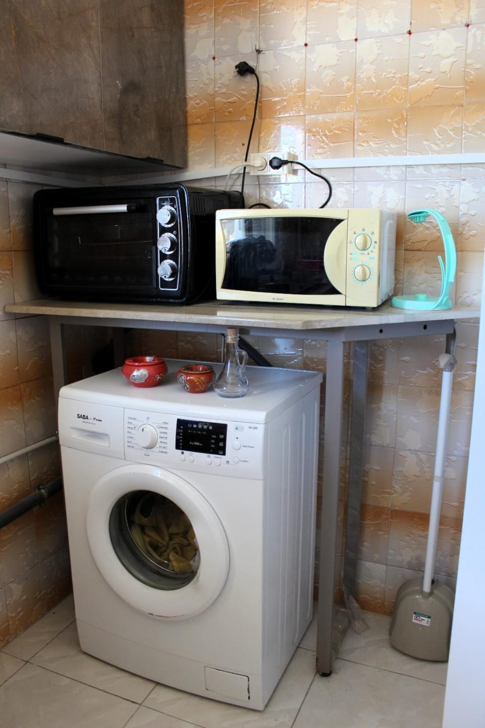 microwave, oven, washing machine