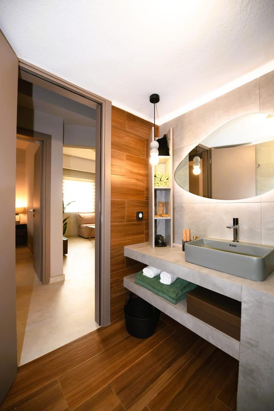 la cucina Dormi House in Messenia