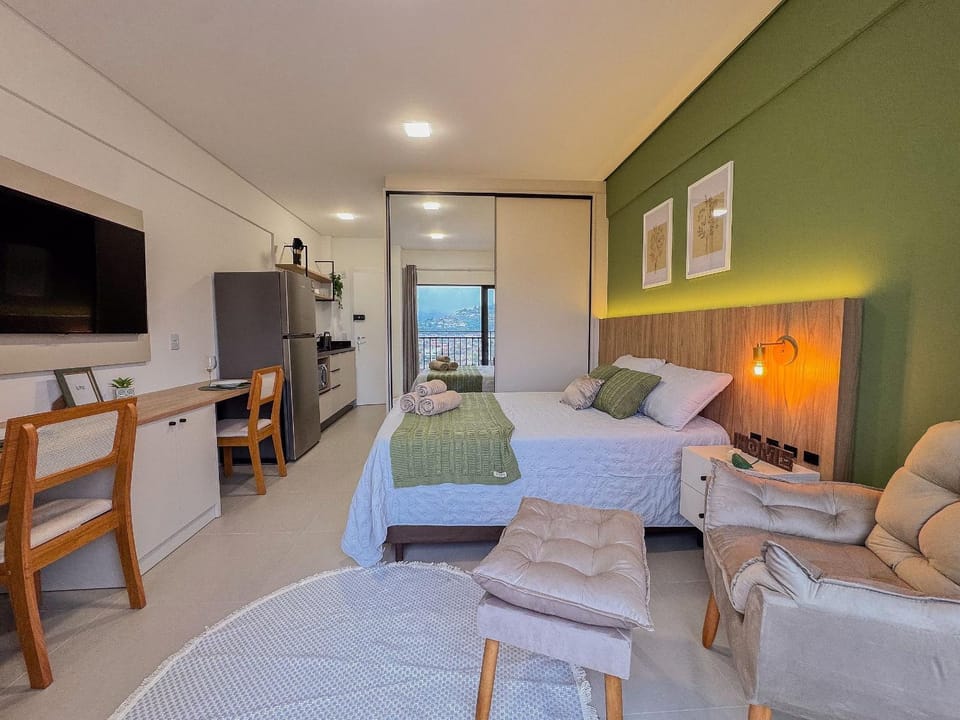 Flat aconchegante com varanda em Brusque Apartment in Brusque