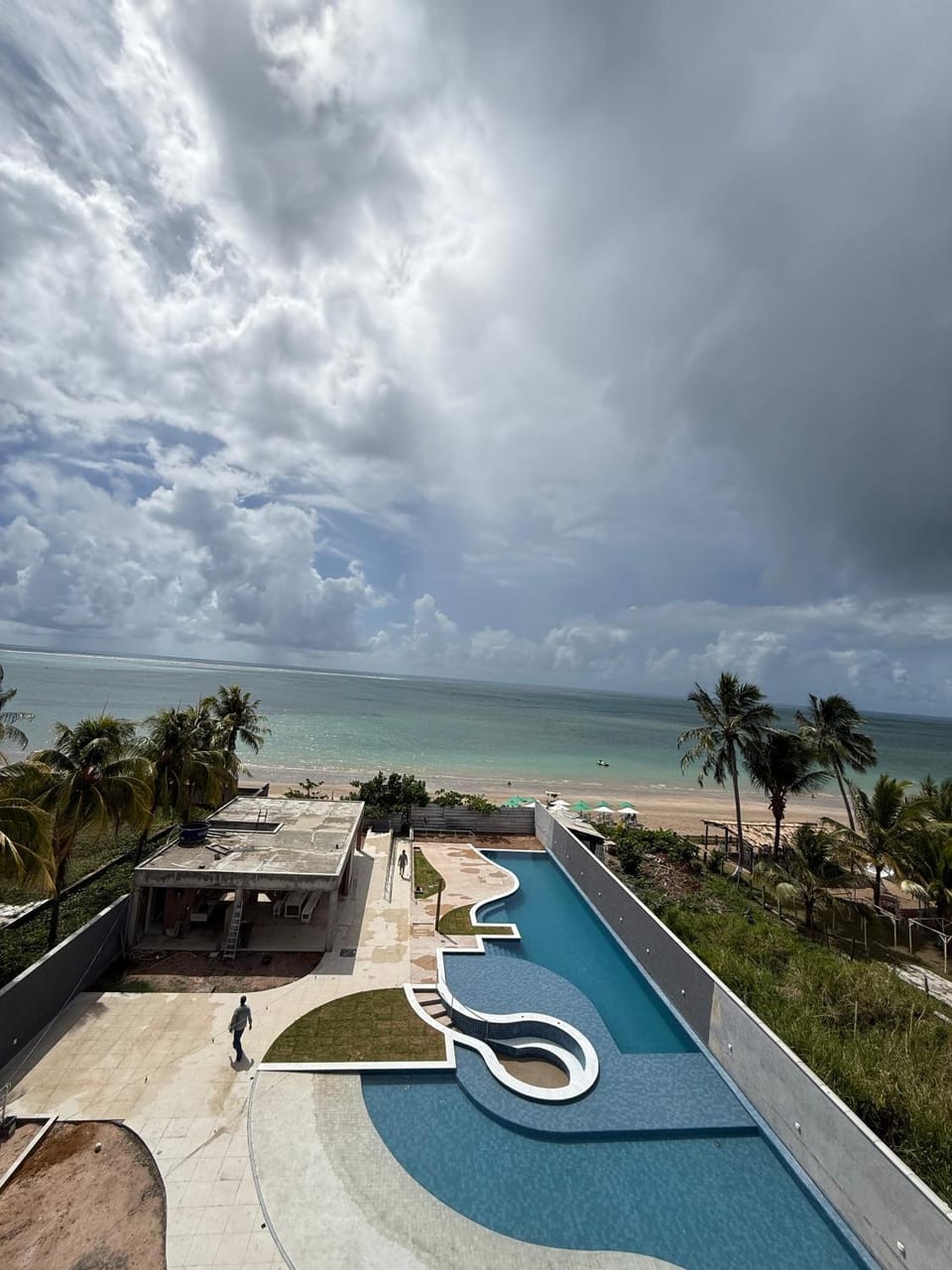 Natural landscape, Beach, Swimming pool