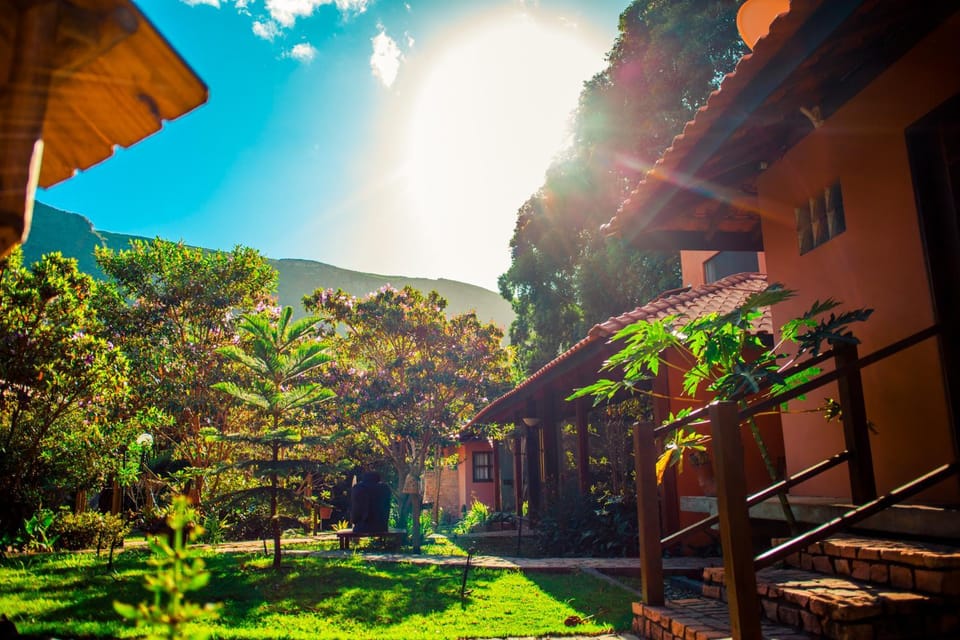 Garden view, Mountain view
