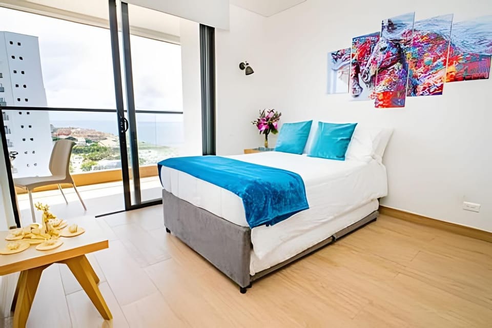 New one-bedroom apartment with sea and lake views Apartment in La Boquilla