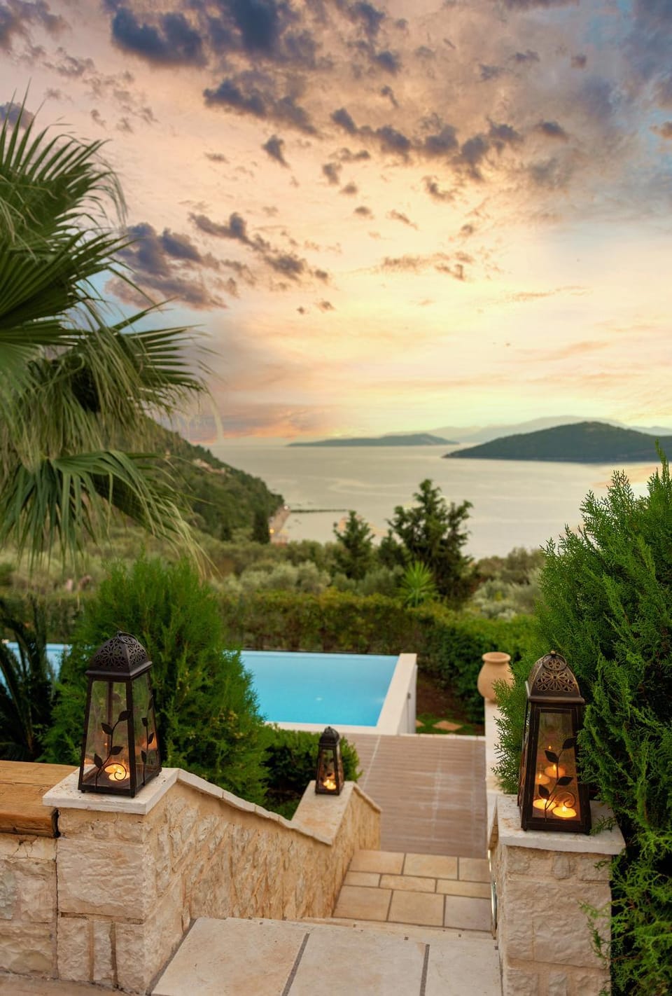 Patio, On site, Garden view, Pool view, Sea view