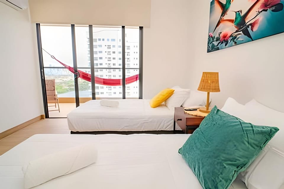 Exclusive 1BR Apartment, ocean view and downtown Apartment in La Boquilla