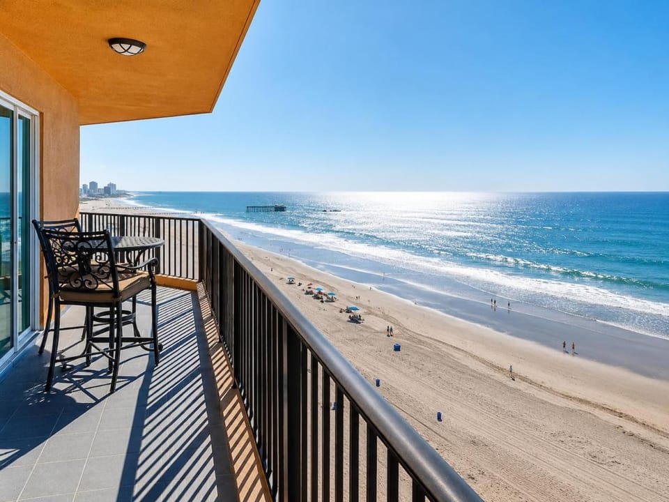 12th Floor Oceanfront Huge Balcony Ocean Views Apartment in Rosarito