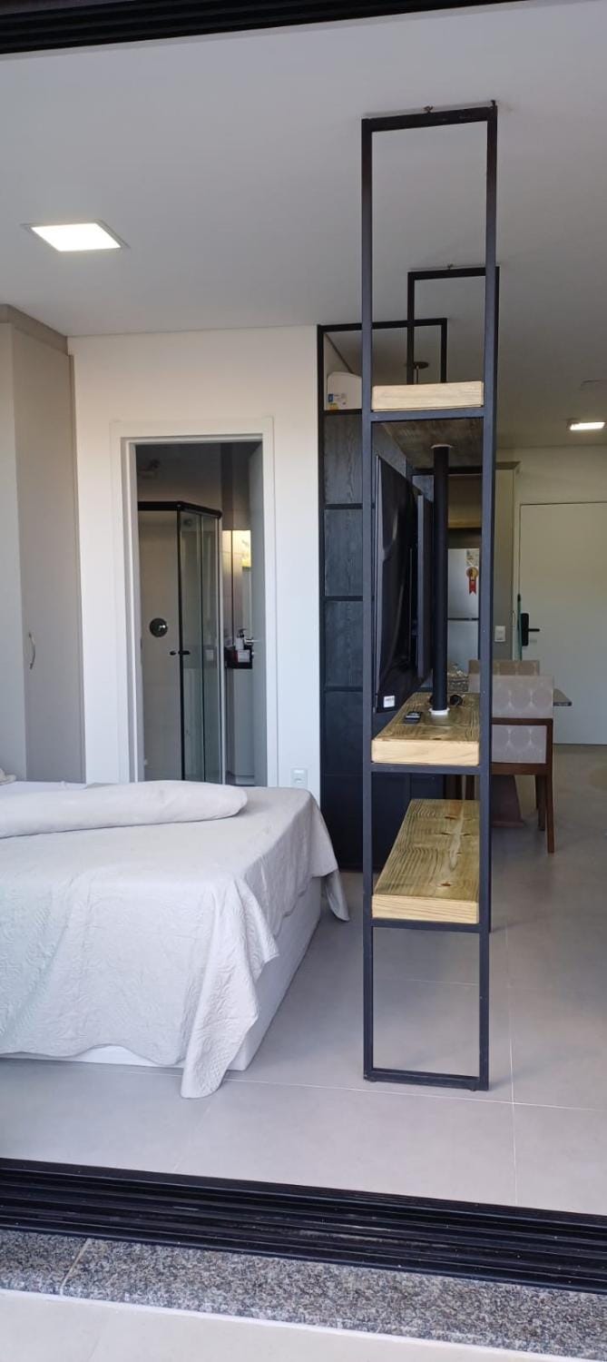 Studio Mega Confortável em Floripa! Pé na areia! Apartment in Florianopolis