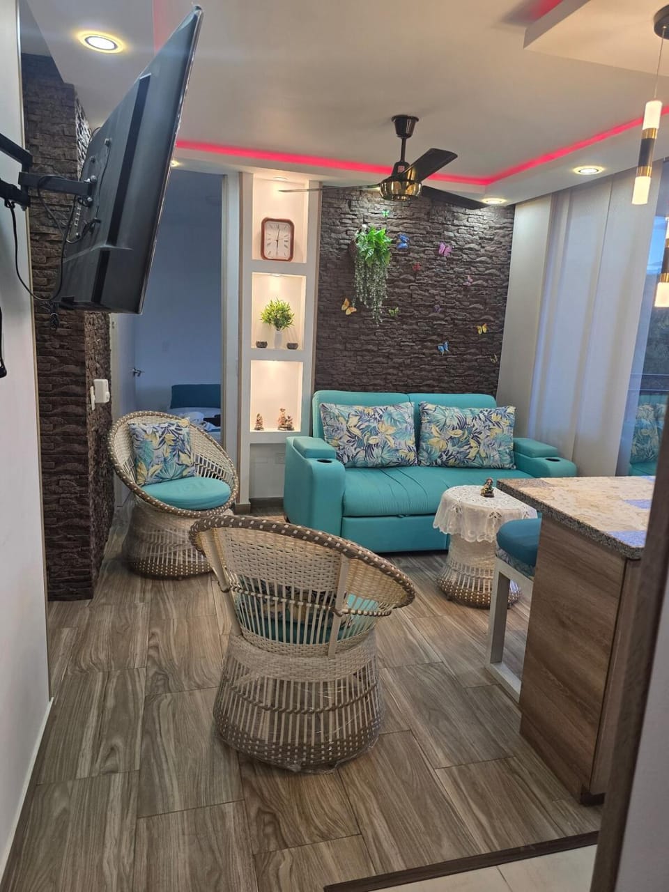Descansa con vistas al lago, piscina, a 3 minutos de Girardot Apartment in Ricaurte