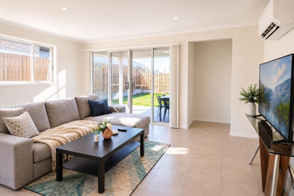 Patio, Garden, TV and multimedia, Living room, air conditioner